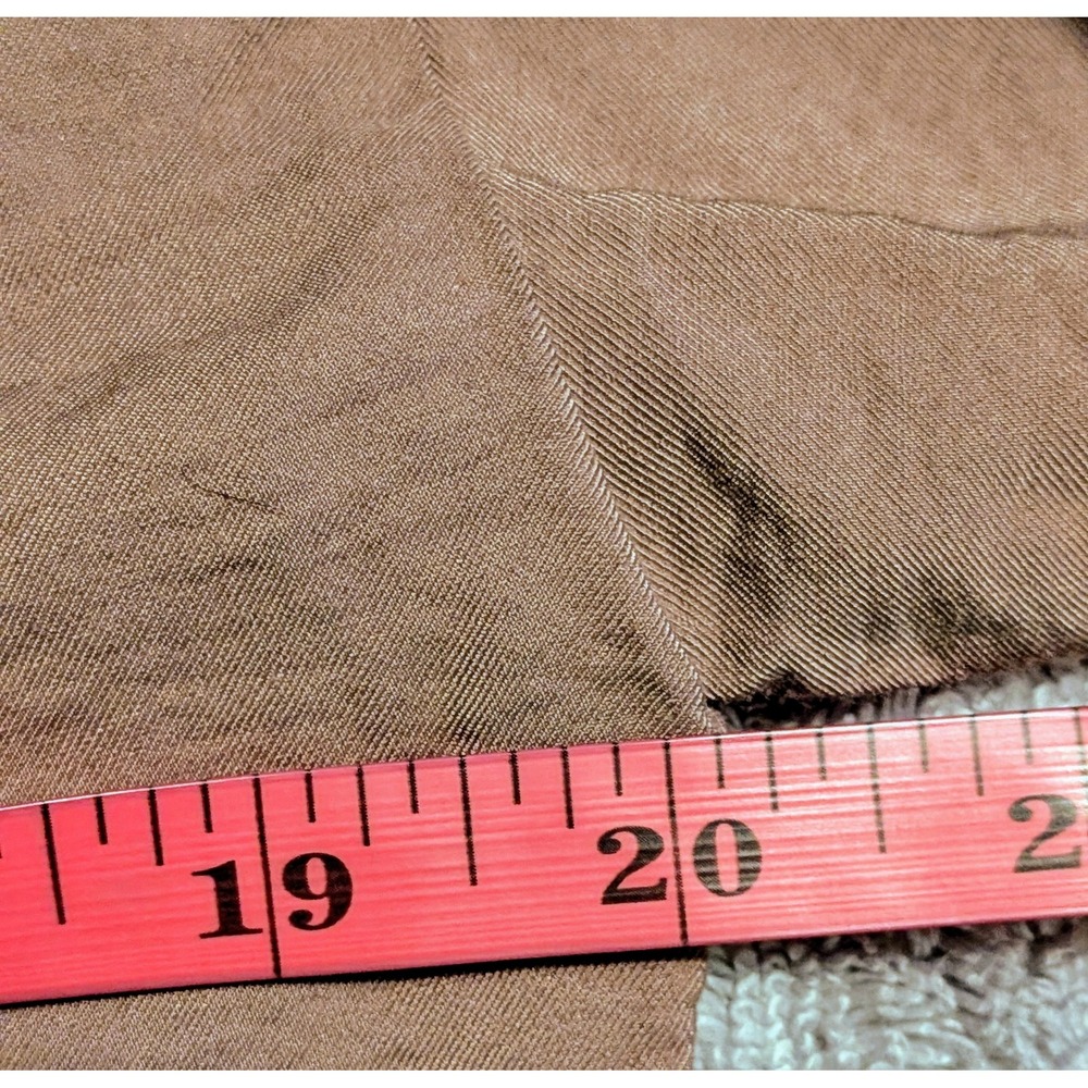 Madewell Mauve Crossover Tulip Open BackTop XXS Textured Cupro Blouse NWOT $88 - Picture 6 of 9